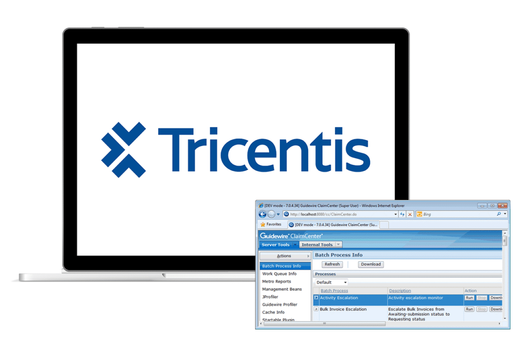 Tricentis offers a complete Guidewire technology package